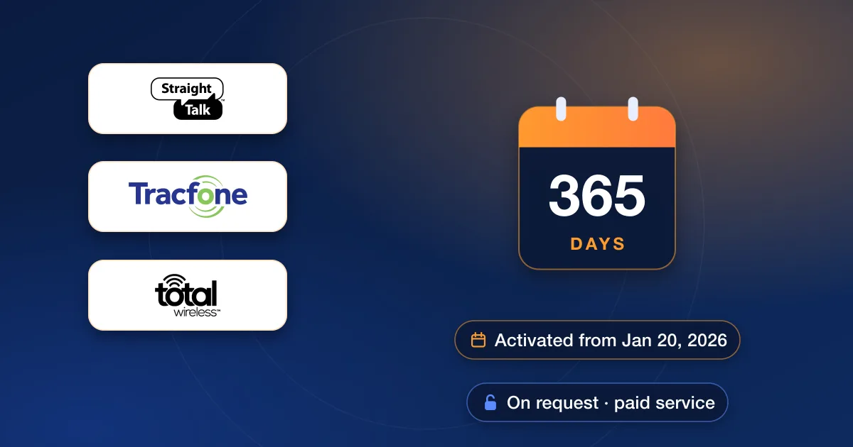 Unlock a Straight Talk, Tracfone or Total Wireless Phone